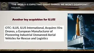 ILUS International (ILUS) Acquires Vira Drones Up-Date&mdash;January 28, 2021.