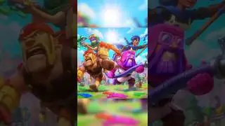 coc color festival animation funny edit🤣 #gaming #shortsfeed #viral #clashofclans #comedy