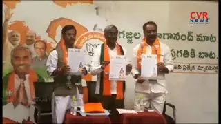 Serilingampally BJP MLA Candidate Gajjala Yoganand Released Manifesto | CVR News