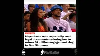 NBA Player Ben Simmons CHECKMATES Ex Girlfriend & F0RCE Her To Return Engagement Ring #Shorts