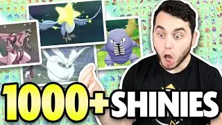 1000+ Shiny Pokemon Collection!