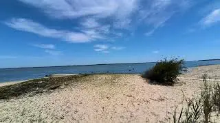 Looking at Seagull drive Loch Sport Victoria Australias Lake Victoria 