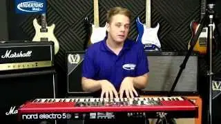 Nord Electro 5 Electric Stage Piano &mdash; эксклюзивная демоверсия Andertons