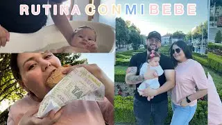 RUTINA DE D&Iacute;A CON MI BEB&Eacute; DE 3 MESES / NOS VAMOS DE PASEO / PROBANDO COMIDA PORTUGUESA ✨
