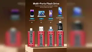 Review: AUAMOZ 256GB Flash Drive Intended for iPhone, Memory Stick Storage Files Photos Videos...