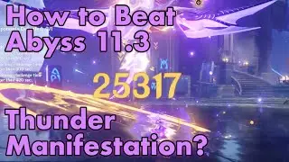 How to Beat Abyss 11.3 Thunder Manifestation?