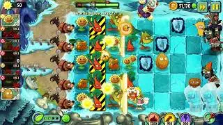 [Plants vs Zombies 2] Prostbite Caves - Day 23