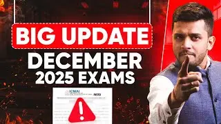 📢 BREAKING NEWS | CMA INTER + FINAL | DECEMBER 2025 | 📝 DATE SHEET | EXAM FORM | LAST DATE TO APPLY