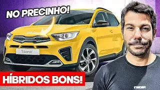 10 CARROS H&Iacute;BRIDOS MAIS BARATOS ANUNCIADOS!! Teriam??😱😱