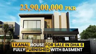 INSIDE a Stunning 1 Kanal Luxury House in DHA Lahore | Modern Architecture | Full Tour 2025