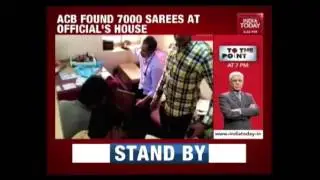 Tax Official's House Raided, 7000 Sarees Worth Crores Seized