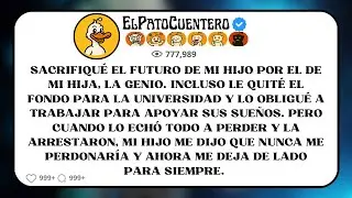 Sacrifiqué el futuro de mi hijo por el de mi hija, la genio. Incluso le quité el fondo para la...