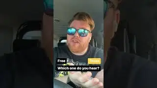 Which one do you hear? FREE vs THREE 🤔 || Learn British Pronunciation