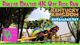 Roller Skater at Kentucky Kingdom 2020 - 4K off ride multi-angle run