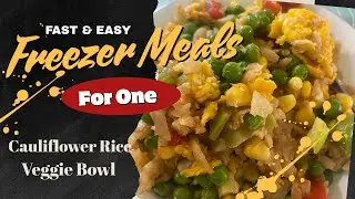 Cooking for one? - Stop buying Freezer bowls and make your own.