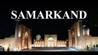 Uzbekistan/Samarkand (Registan Square at night) Part 20