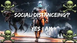 Social distancing is the only way to survive In ark and real life!