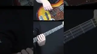 Bass Sweet Home Chicago Guitar Solo 1 Slow Version #bass #bassguitar #basslesson
