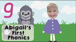 Phonics g sound | Jolly Phonics g | First phonics lesson | Learn the g sound with Abigail | Letter g