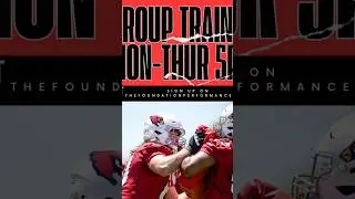 January 5th, Group Training will run Monday-Thursday at 5:00pm!! @AZGrounds  #ol #training #lineman