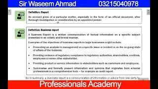 Business Communication ch8 lecture 1