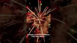 Vatromet povodom rođendana u Beogradu Pyro-Team Srbija 🇷🇸🌌