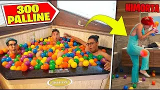HO RIEMPITO di PALLINE L' IDROMASSAGGIO della ONES HOUSE con HIMORTA !