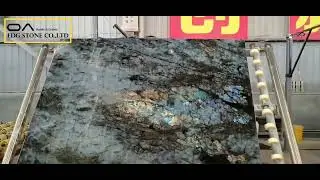 Emerald Pearl Blue Granite stone slabs #edgstone