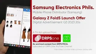 Samsung Galaxy Z Fold5 Launch Offer Digital Ad Q3 2023 20s (Philippines) [ST]
