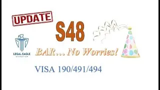 S48 Bar - You Can Still Apply Visa 190/491 or 494 Onshore!