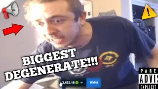 The Biggest Gambling Degenerate Ever!!! BossmanJack at It's Finest!
