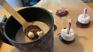Chocolate Spoon Stirrers for Hot Chocolate Day!