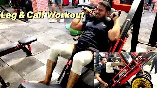 Leg & Calf Workout | 30 Days Gym Challenge 