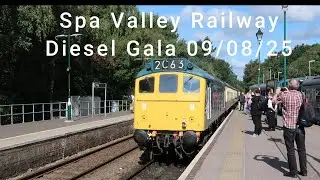 Spa Valley Railway Diesel Gala 09/08/2025