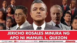 Jericho Rosales minura ng apo ni Manuel L. Quezon