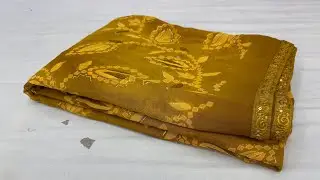 Soft Georgette Saree|Work Saree#rohittextiles #sari 