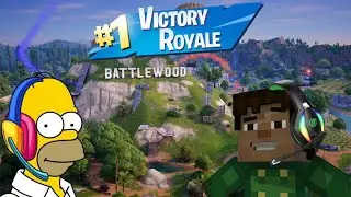 Homer Simpson & Jesse Get A Dub In Fortnite C7S1