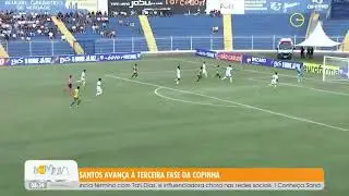Santos avança à terceira fase da Copinha - 13/1/26