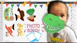 DIY: How to Make Photo Booth Props ! ft. Toy Story Birthday Party!