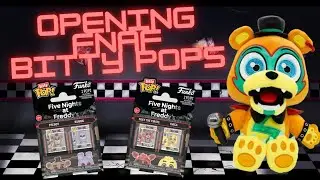 Opening my FNAF Bitty Pops
