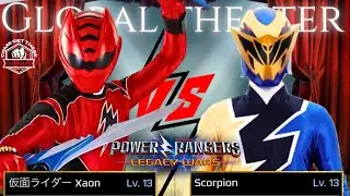 Casey Rhodes Vs Aiyon | Global Theater Ranked Elite Battle | Power Rangers Legacy Wars