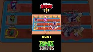 PLANTS vs ZOMBIES IN BRAWL STARS (Zombiestein Invasion)
