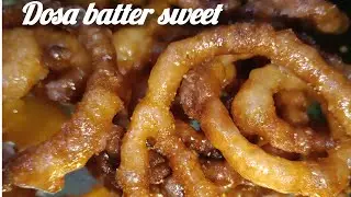 Dosa Batter Sweet Chakralu | Golden Sweet Rings Recipe at Home 😍