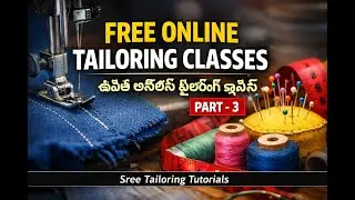 Free online tailoring classes blouse hands cutting and marking part_3