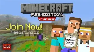 Minecraft PS3 SMP With Viewers! Constructing The Church Court! (1.13 Multiplayer)