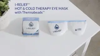 I-RELIEF&trade; Hot and Cold Therapy Eye Mask with ThermaBeads&trade; for Dry Eyes - From I-MED Pharma