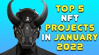 Top 5 NFT Projects in January 2022 | Collider Craft, Azuki, Tronwars, Invisible Friends