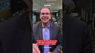 PREFEITO EDUARDO PAES FALA SOBRE A&Ccedil;&Otilde;ES DA PREFEITURA DURANTE OPERA&Ccedil;&Otilde;ES NA PENHA E ALEM&Atilde;O