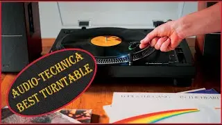 Best Turntable Audio Technica AT LP120XUSB BK Direct Drive with Convert Vinyl to Digital Reveal