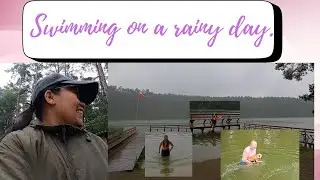 Rainy Day Swim in Mazury 🌧️ | Warm Water & No Crowds.
